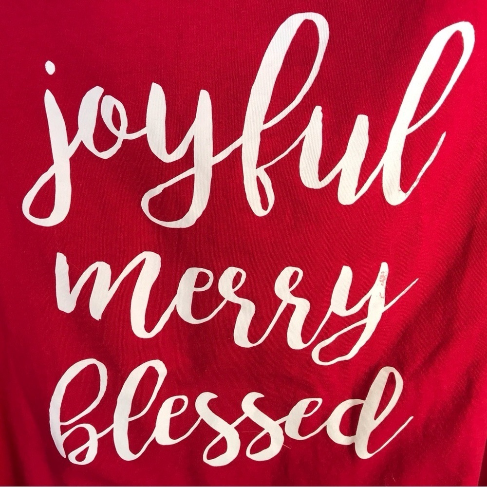 Christmas in Summer Christmas Tee SzXXL Red Short Sleeves NWOT